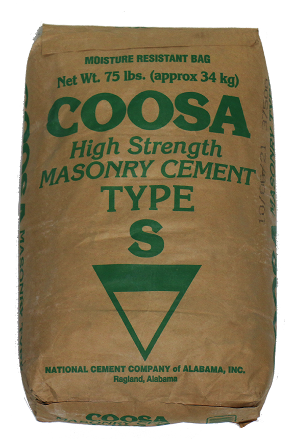 Coosa Type S Mortar Mix - Masonry Tools & Supplies